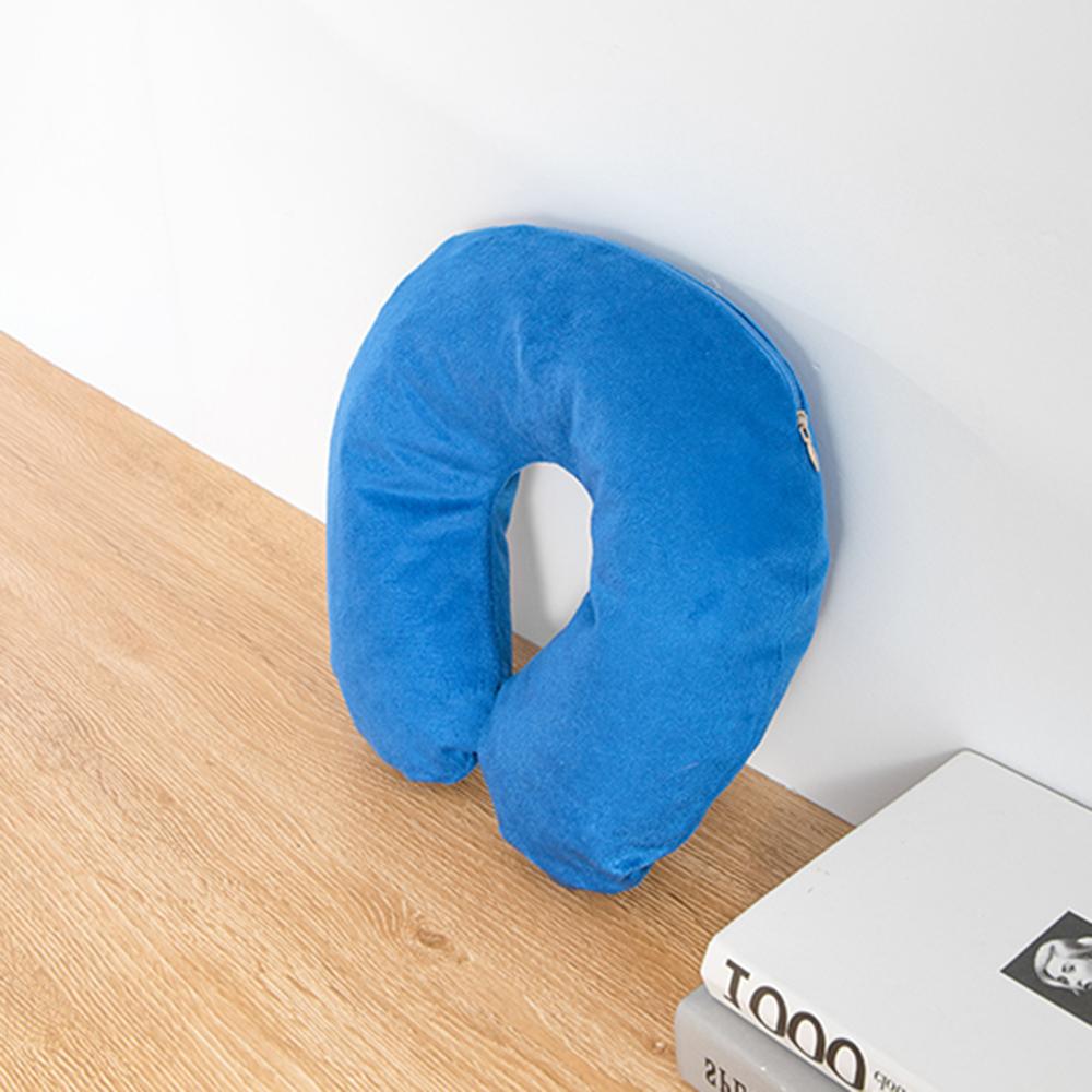 U-Shaped Inflatable Portable Neck Pillow For Car Travel, Slow Rebound U-Shaped Pillow For Neck Protection