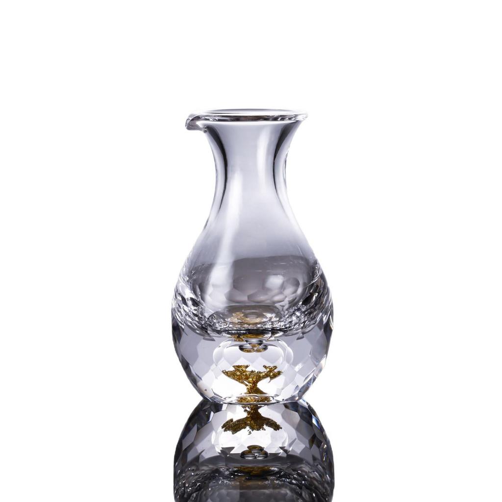 Crystal Baijiu Cups and Decanter Set - Luxury Glassware for Home and Bar Use