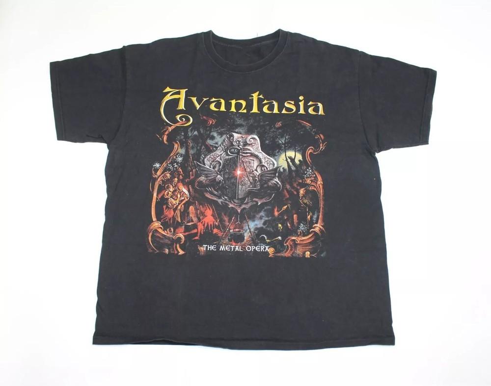 Vtg Avantasia Band  Size S 234XL T Shirt Cotton Unisex Unisex T-Shirt XL