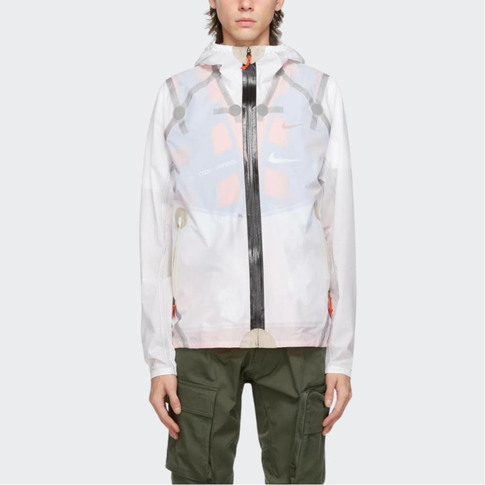 Nike ISPA Series Inflate Technology Hooded Jacket Men Outerwear White AO0815-100