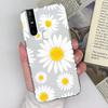 Phone Cover For Vivo V27 S15 U20 V15 V19 V20 V21 Elegant Flowers Patterns Transparent Silicone Anti Slip Durable Protective Shell For Vivo Bumper Case
