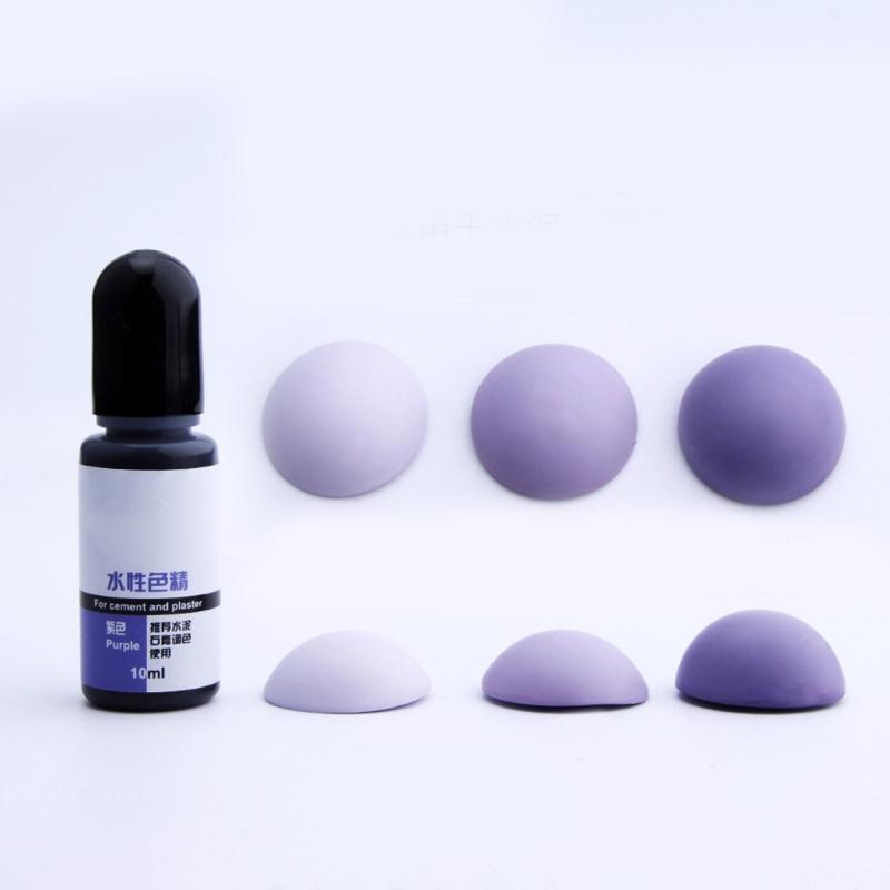 12 Farben Zement Wasserlösliche Farbessenz Gips Pigment für Kreative für Weg Bodenfliese Pflaster Zement Zusatzstoff
