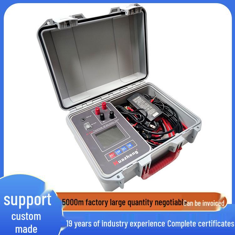 

HZ-3110 Digital Portable DC Resistance Rapid Tester 10A Transformer Tester