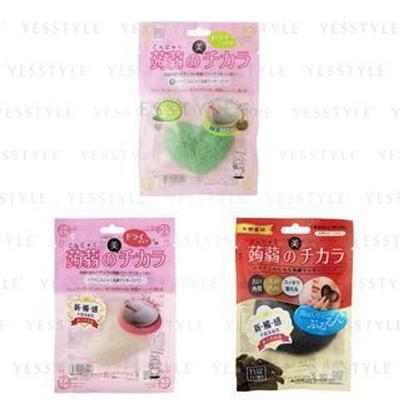 LUCKY TRENDY - Dry Knojak Face Massage Puff