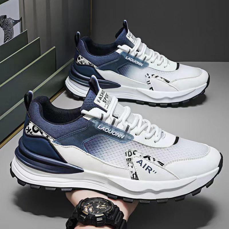 

Premium sense summer breathable mesh mesh shoes youth sports leisure dad trendy shoes new men s shoes spring trendy brand 39