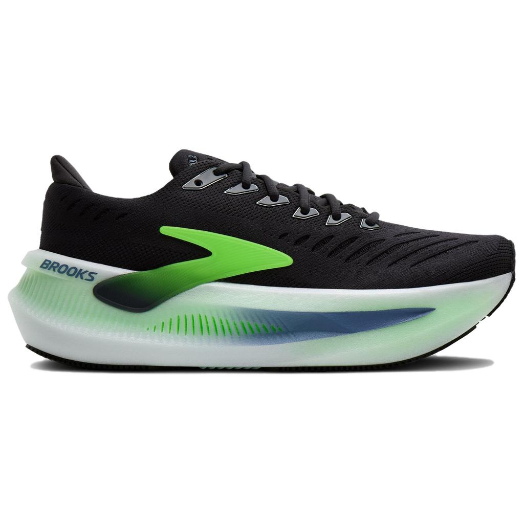 Brooks Glycerin Max 2 Phantom White Green Gecko Men Sneakers Black 110479-1D-091