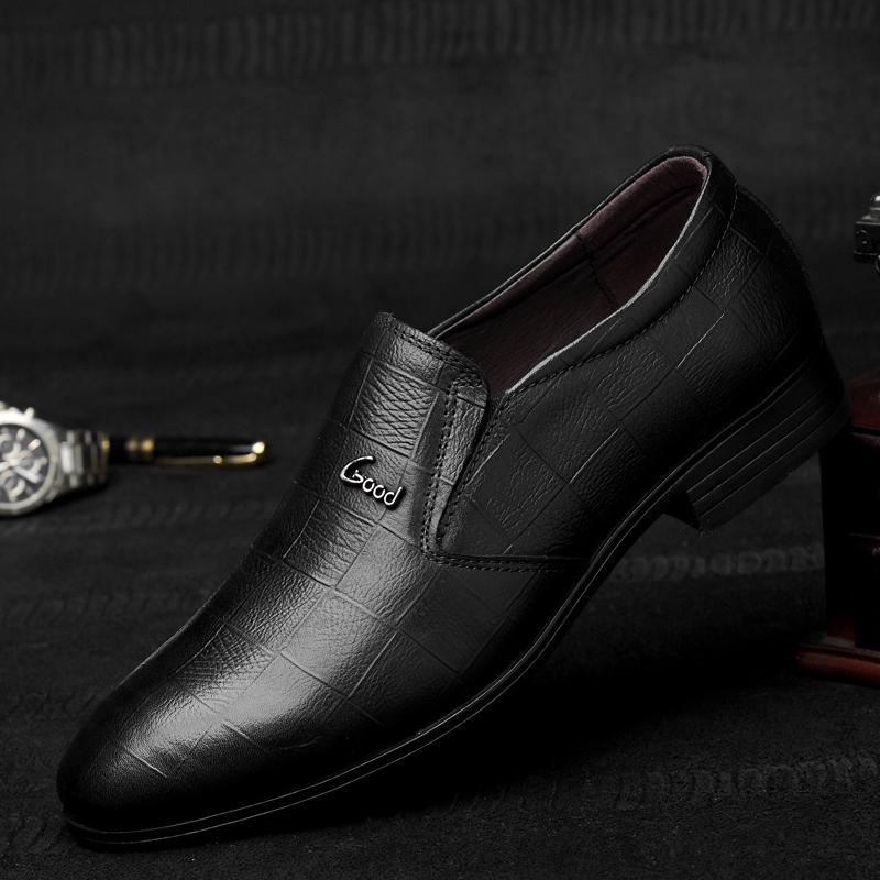 Novos Sapatos Casuais de Design para Homens Sapatos Oxford de Couro Genuíno Calçados Formais Masculinos da Moda Tênis de Cor Sólida