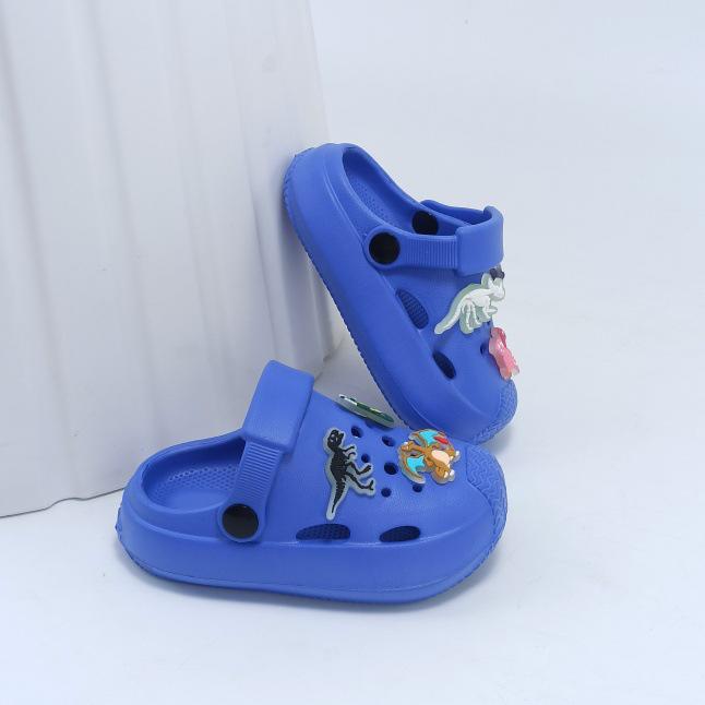 2025 Summer Kids' Soft Sole Trendy EVA Hole Shoes for Outdoors & Indoors