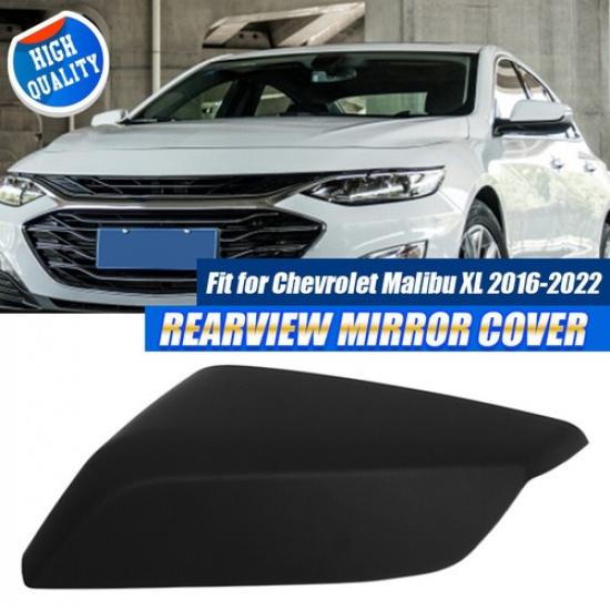 1x Driver LH Side For 2016-2020 Chevrolet Malibu Mirror Cap Cover Black Textured