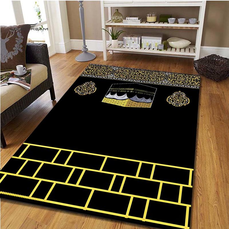 Muslim Prayer Non-slip Carpet Room Mat Square Kitchen Bathroom Floor Muslim Carpet Mat Bedroom living room IslamC Prayer Carpet