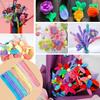 100Pcs Multiple Color Pipe Cleaners Craft Kit Flexible Bendable Wire Chenille Stems Children DIY Craft Decoration Making Kit Kids Girl Art Project