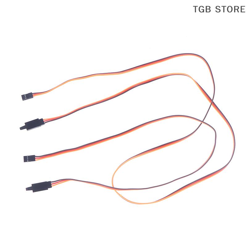 10Pcs Extension Lead Wire Cable 10-100CM Anti-Loose 60 Core Servo Male to Female Adapter For RC Model Aircraft
