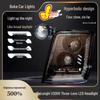 Shaanxi Delong X3000 Headlight Assembly: All-LED, 4 Low Beams, 6 High Beams, Super Bright, Flowing Water Effect