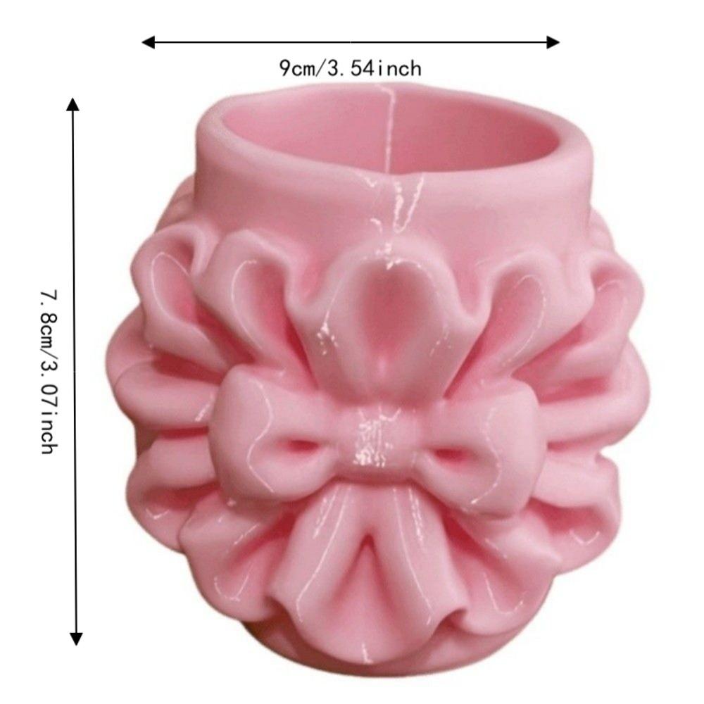 3D Printed Pencil Holder Bow Storage Box Practical Makeup Brush Holder  Beauty Tool Storage