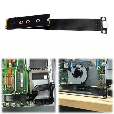 M.2 NVMe PCIE 4.0 To Oculink SFF-8611 SFF-8612 Female Socket Cable Laptop External Graphics Card Extension Cable