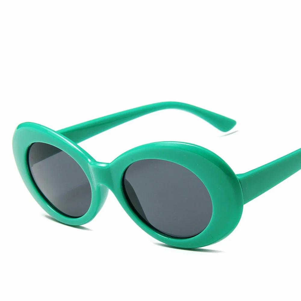 Vintage Oval Sunglasses UV400 Protection Trendy Ladies Glasses Women Gafas De Sol Fashion Accessories