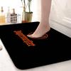 Jagermeisters logo Bathroom Mat INS Style Soft Bedroom Floor House Laundry Room Mat Anti-skid Welcome Doormat