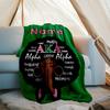 Personalized Custom Name Blanket - Alpha Kappa Alpha logo Print Design,Blanket for Sofa,Bed,Travel,Camping - Soft and Warm, Great Gift