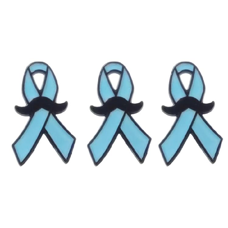 Blue Ribbon Pin Brooch  Friendly Design For Hats Bags Formal Wear