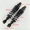 2pcs Universal 305mm-350mm motorcycle Rear Adjust damping shock absorber For Honda Yamaha Kawasaki Suzuki Rear suspension