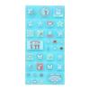 Sanrio HANAMARU OBAKE Tile Stickers ( Pastel Sweets Pop Blue ) Japan NEW