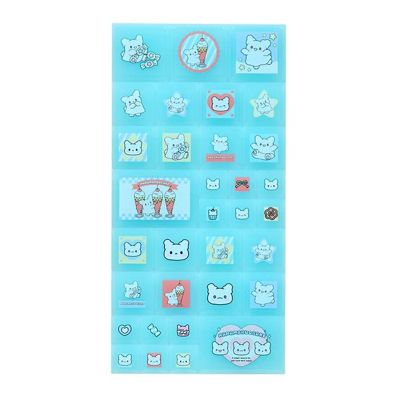 Sanrio HANAMARU OBAKE Tile Stickers ( Pastel Sweets Pop Blue ) Japan NEW