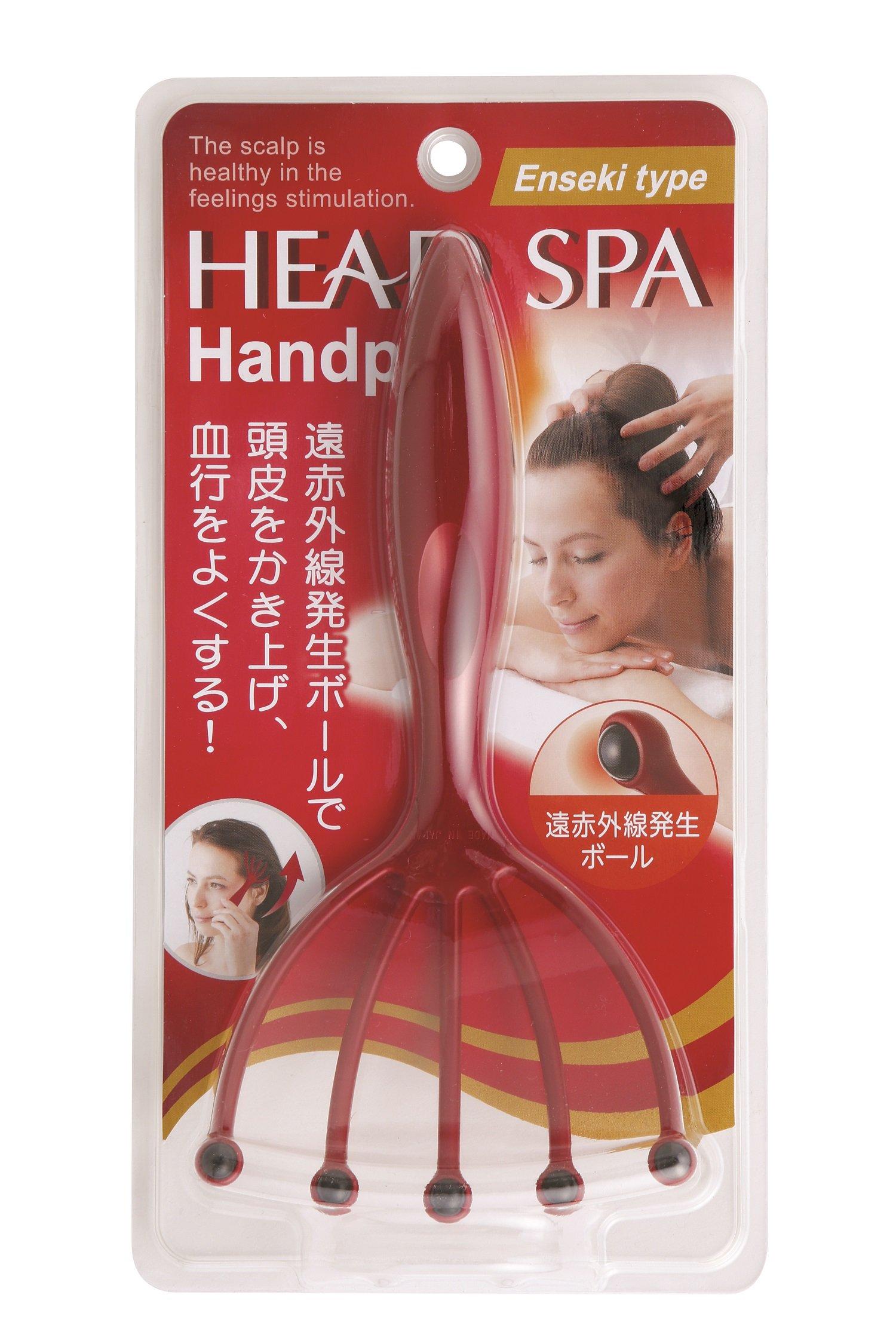 

Mantensha Head Spa Hand Pro Far Infrared Promotes Blood Circulation (Headline Type) HS958, красный