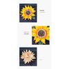 Versatile Alloy Flower Pin With Smooth Surfaces Easy To Cleaning For Multiple Styles Pairing