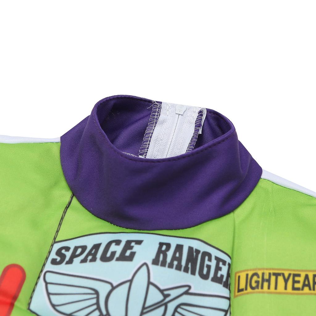 SCLYX Astronaut Cosplay Costume for Kids, Super Cute with Hat, Astronaut Costume for Boys, Cute Halloween Costume for Events, Christmas, School