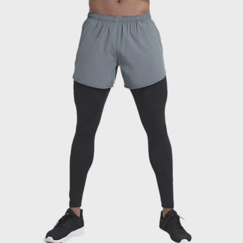 Чоловічі професійні шорти для марафону 2024 з підкладкою - Двошарові, 3-дюймові, Тренд фітнесу для легкої атлетики