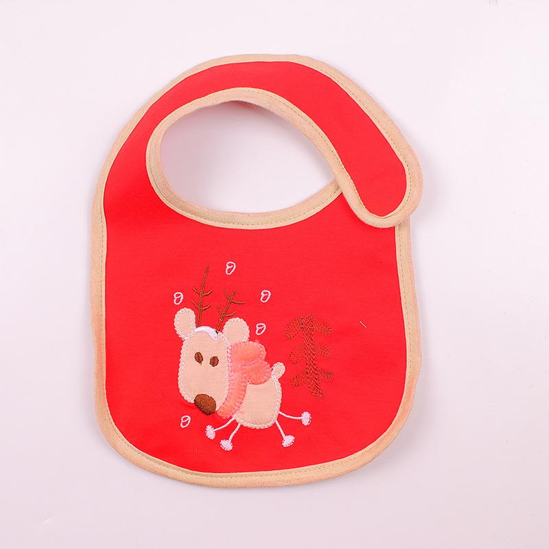 Feeding Baby Cute Embroidered Sleeveless Bibs for Baby Girl Bib Saliva Boy Burp Cloths Things Cartoon