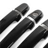For Toyota Daihatsu Terios / Bego J200 / F700 Perodua Nautica Eco Wild 2006- 2016 Gloss Black Chrome Car Door Handle Cover Trim
