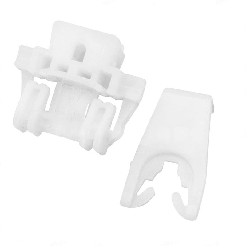 Front Door Glass Regulator Clips for Renault For Cilo 1998 2006 OEM 7700842241 7700842240 Replacement Accessory Kit