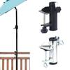 Outdoor Patio Beach Sunshade Umbrella Fixing Clip Garden Patio Umbrella Fixing Holder Portable Courtyard Parasol Stand