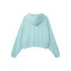 New Nike Sweatshirt Women's Ice Jade Blue DM6418-346