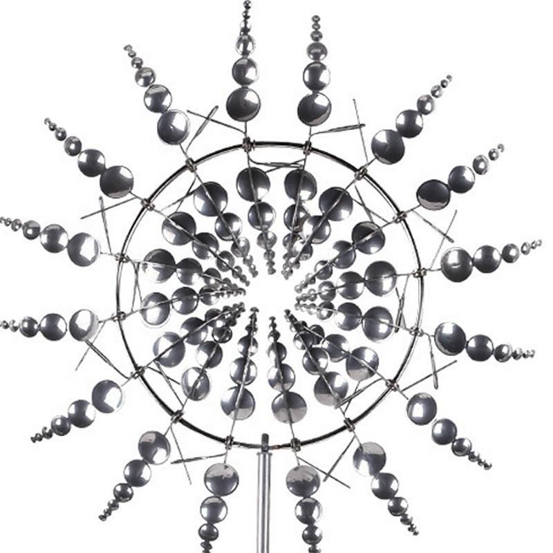 Creative Metal Windmill Outdoor Garden Wrought Iron Decoration