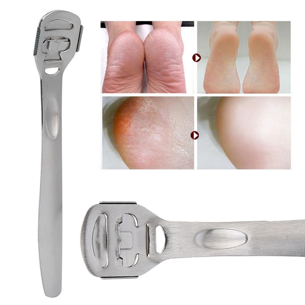 Comes With Replacement Blades Stainless Steel Callus Shaver Set Thick Foot Callus Trimming
