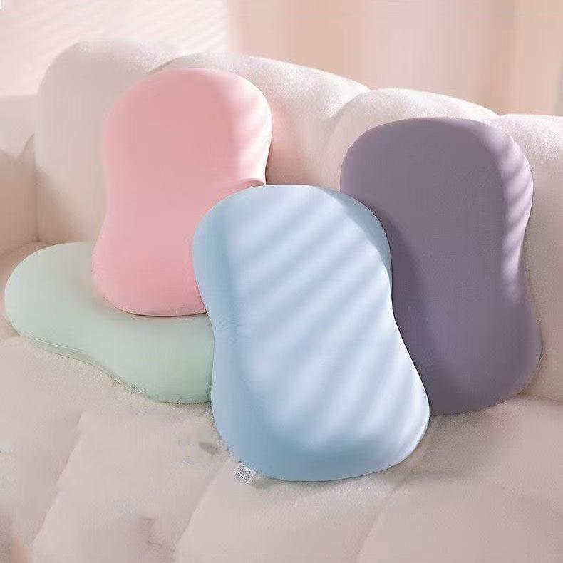 Ice Silk Cat Belly Pillow Memory Cotton Pillow Summer Belly Pillow Cervical Sleep Office Bed Pillow Cushion Pillow Pillow