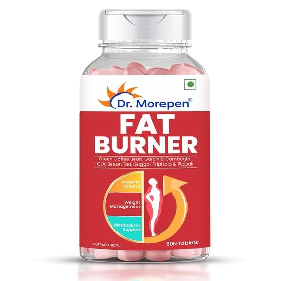 DR. MOREPEN Fat Burner Tablet 100% Natural and Safe | 60 Tablet Weight Loss Supplement With Garcinia Cambogia | Metabolism Booster For Men & Women