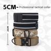 Fashionable Camouflage Dog Tactical Collar Soft Thickened Adjustable Outdoor Walking Training Pet Collars Dog Safety Accessories