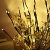 Led Branch Light Battery Operated Lighted Branches Vase Filler Willow Twig Lighted Branch 30 Inch 20 LED for Christmas Home Party Decoration Indoor