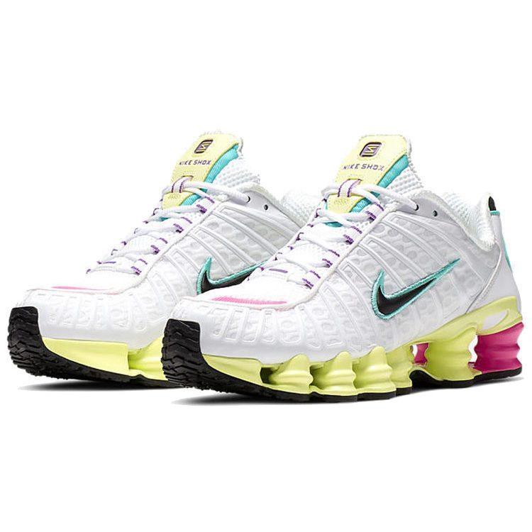 Nike Shox Tl White Multi Color Women's AR3566-102