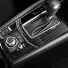 2Pcs Carbon Fiber Car Center Console Gear Shift Panel Frame Cover Trim Sticker Interior Protection Accessories for Mazda CX-5 CX5 2017-2021