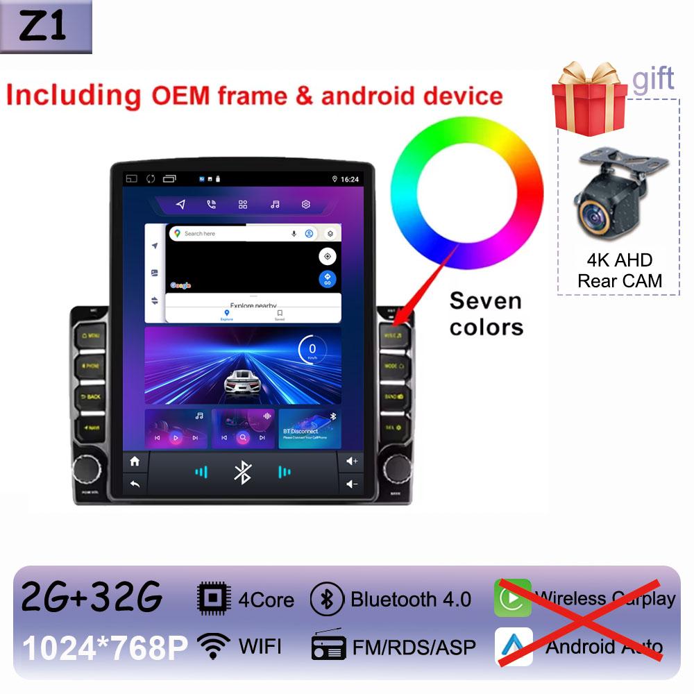 

9.7Inch Android For SsangYong Korando Actyon 2013-2017 Car Radio Touch QLED Screen Multimedia Video Player Navigation GPS DVD BT