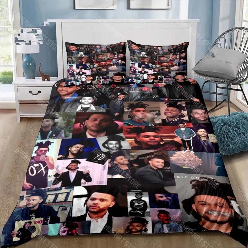 Xo The Weeknd All Season Twin Bedding Set 3 Piece Comforter Set Bed Duvet Cover Double King Bedding Set