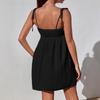 Summer Fashion Comfortable Solid Color Loose Strap Dress