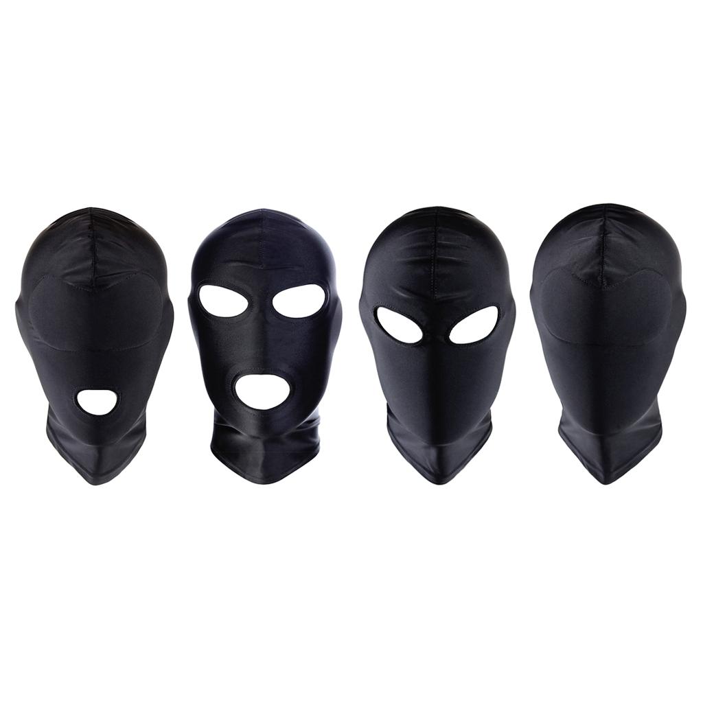 Breathable Zentai Cosplay Costume Hood Mask Unisex Headgear