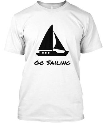 Segel T-Shirt Hergestellt in den USA Größe S bis 5XL