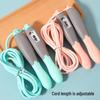 Cute Macaron Skipping Rope for Girls - Adjustable Length, Perfect for Beginner Fitness and Elementary Students