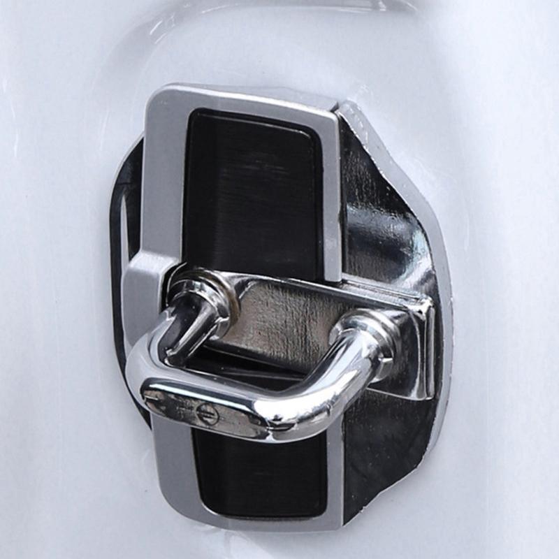 Door Stabilizer Lock Latches Stopper Regulator Protectors Anti Shake Noise Suppressor Cover For LC LS LX RX UX Most Cars Mixture ABS